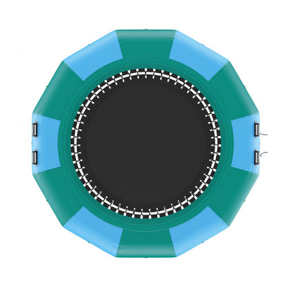 ZT12FTBG-US/EU - 12ft VEVOR Inflatable Water Bouncer for Lakes & Pools