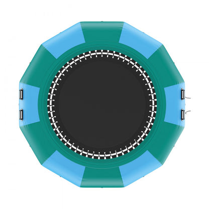 ZT12FTBG-US/EU - 12ft VEVOR Inflatable Water Bouncer for Lakes & Pools