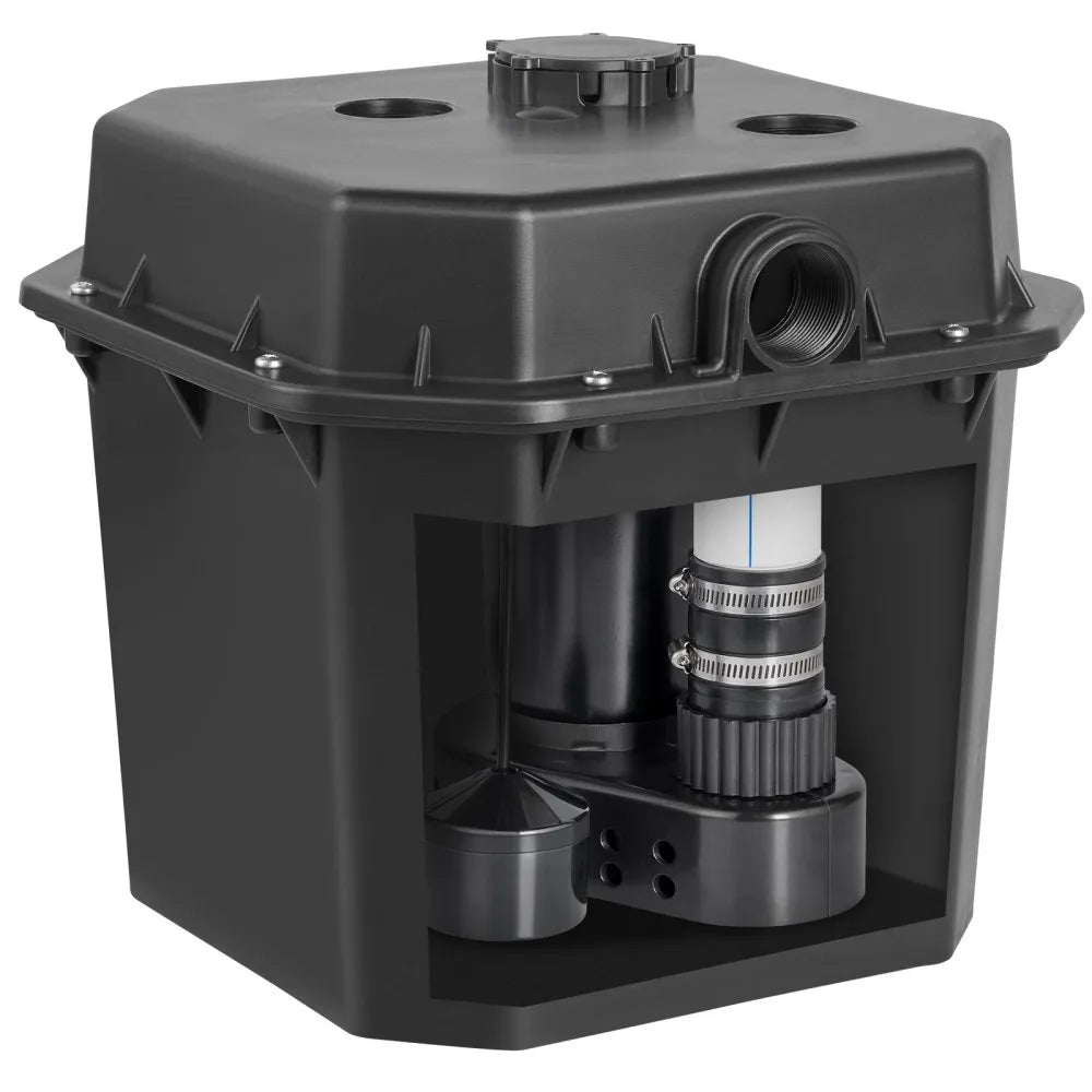 ZX30023 - Efficient Utility Sink Pump for Basements, 1/3 HP, 2900 GPH