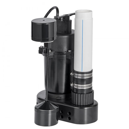 ZX30023 - Efficient Utility Sink Pump for Basements, 1/3 HP, 2900 GPH