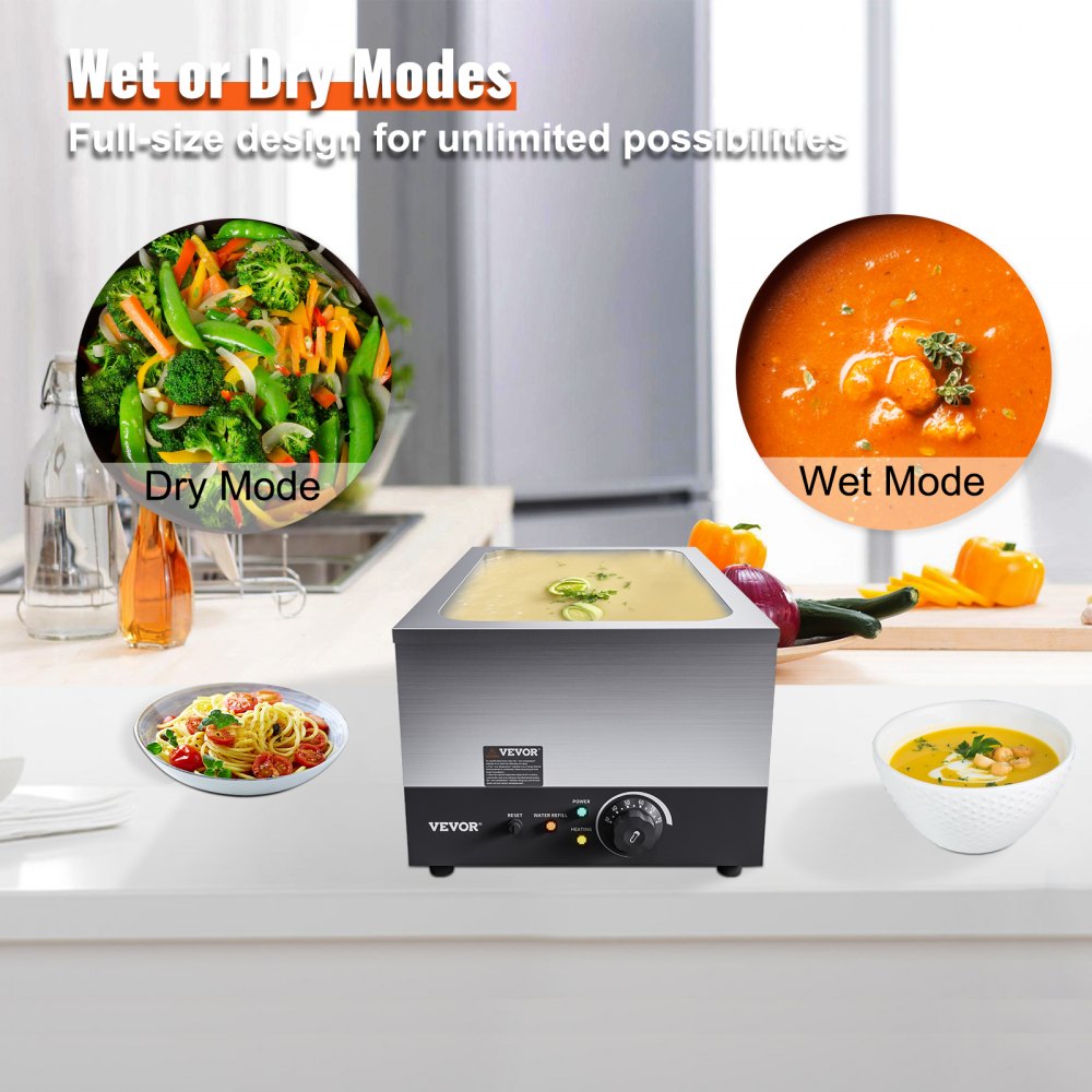 010528302954 - 24QT Stainless Steel Food Warmer with Temperature Control