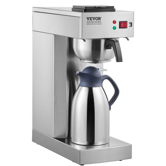 RV-386-B - 12-Cup Commercial Coffee Maker with Thermal Carafe, Quick Brew