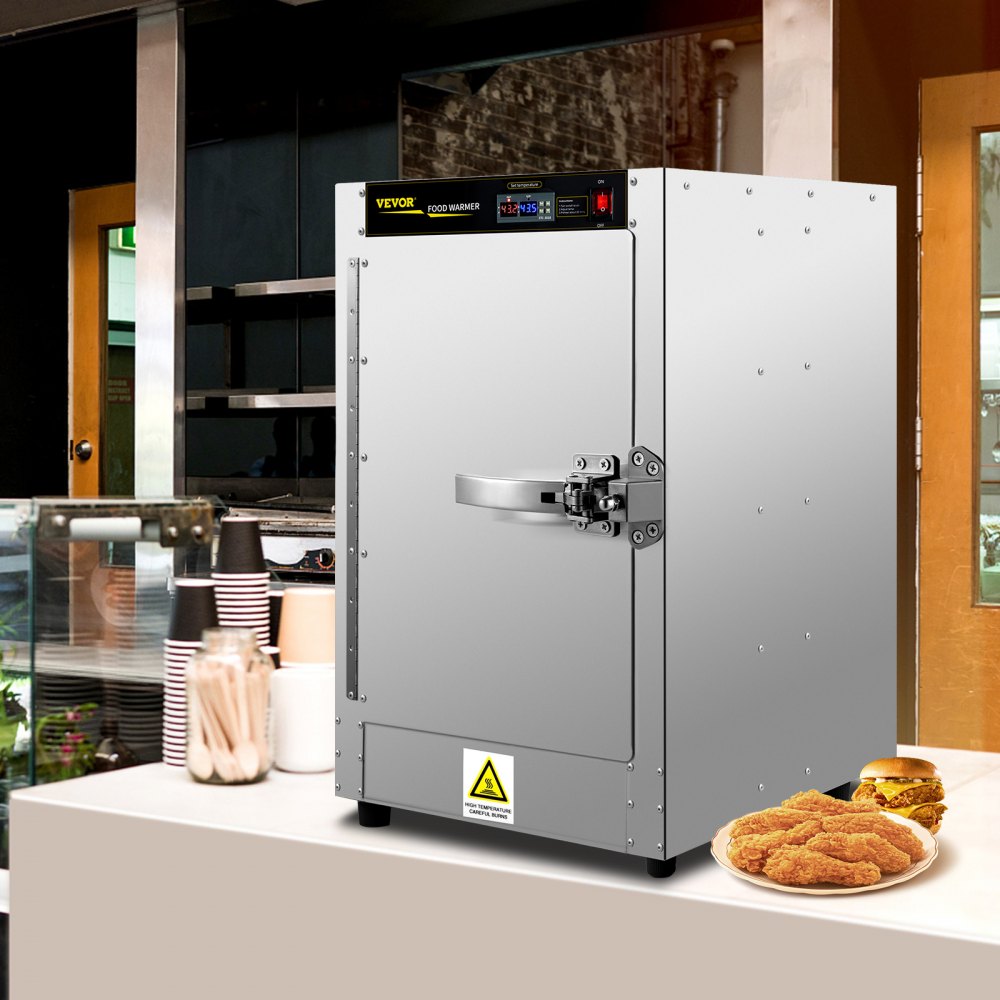 FWHB-191929 - 19" Aluminum Food Warmer with 5 Shelves & Water Tray