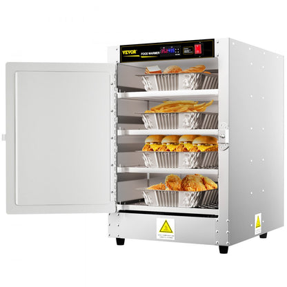 FWHB-162224 - Durable Aluminum Food Warmer with 4 Stainless Steel Trays