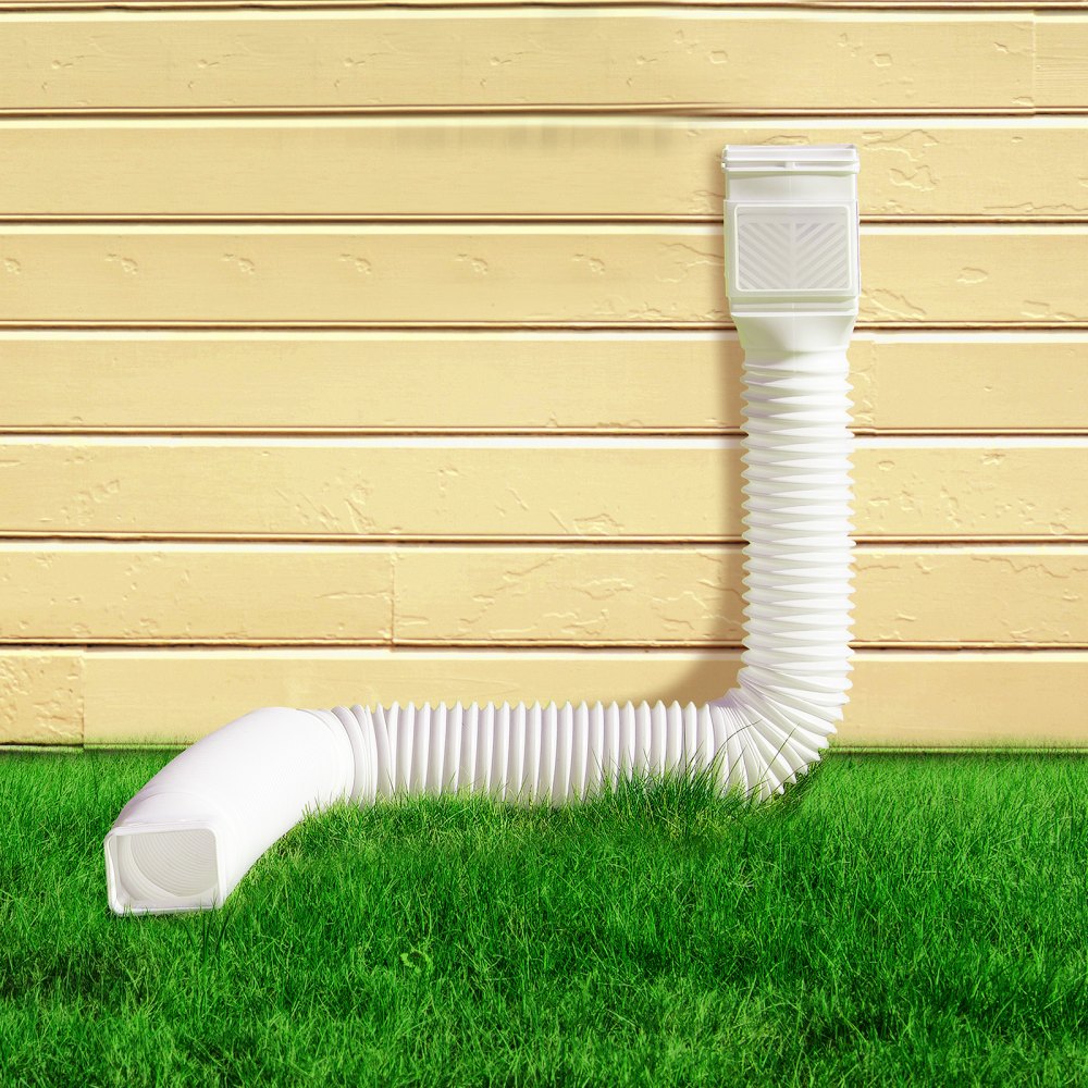 HC3003G2 - Flexible 22-63 inch Downspout Extenders with Filter Screen