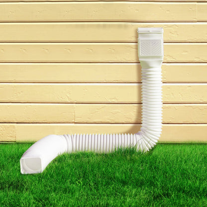 HC3003G2 - Flexible 22-63 inch Downspout Extenders with Filter Screen