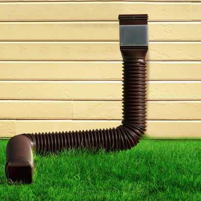 HC3003G2 - Flexible Downspout Extender 22-63" for Effective Water Drainage