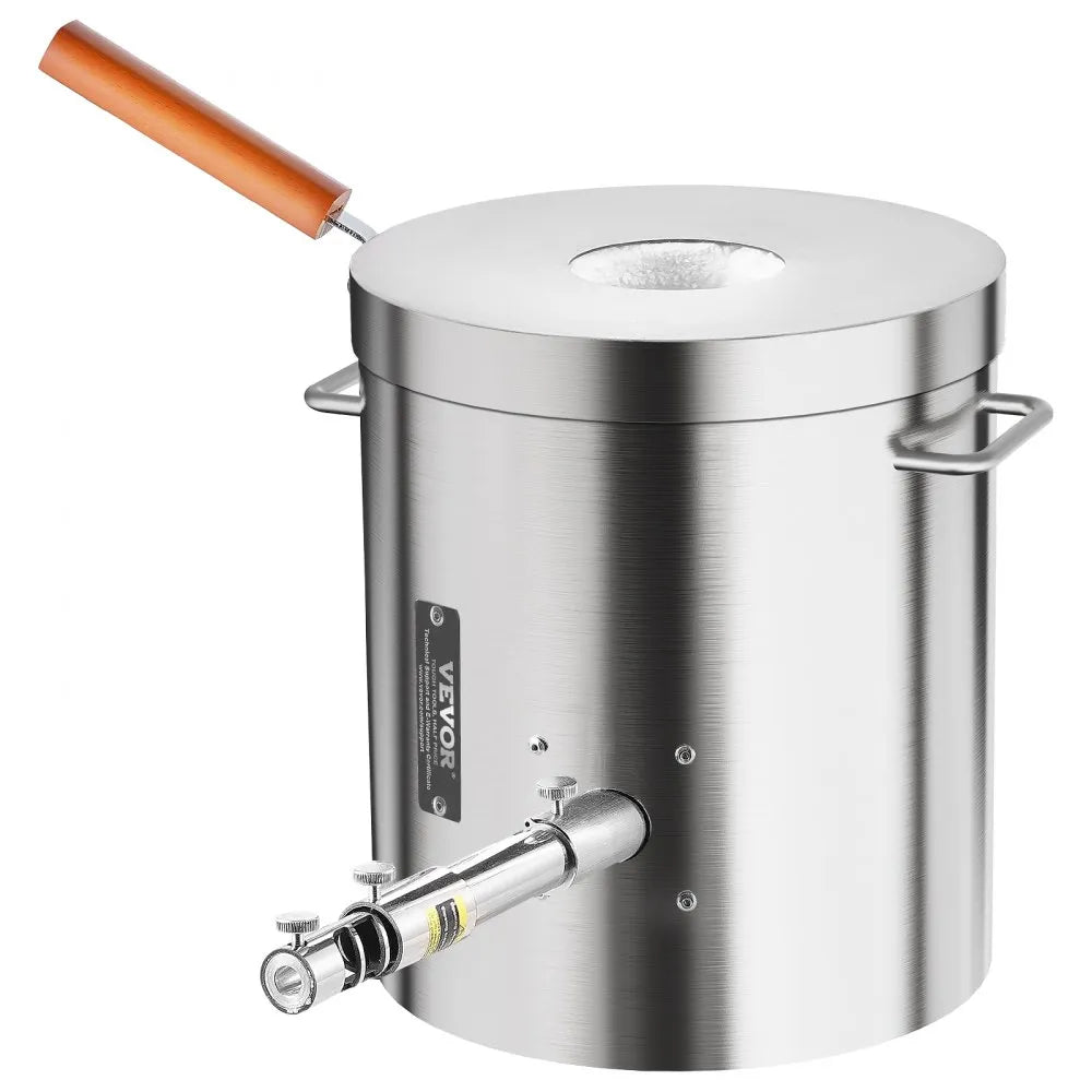 JH8KGA - VEVOR 2500℉ Propane Melting Furnace, Durable Stainless Steel Design