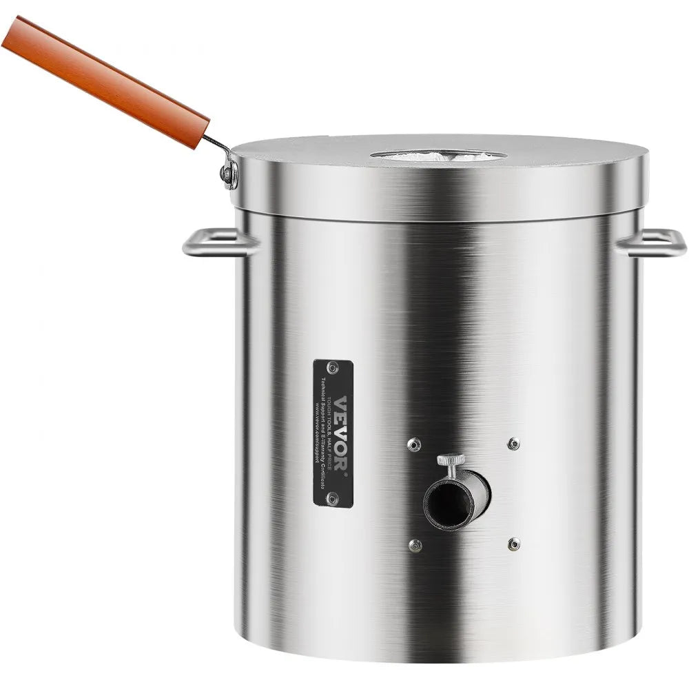 JH8KGA - VEVOR 2500℉ Propane Melting Furnace, Durable Stainless Steel Design