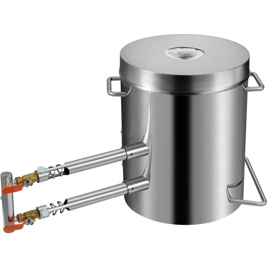 JHRJS12KG02A - Portable 12KG Propane Melting Furnace with Double Burners