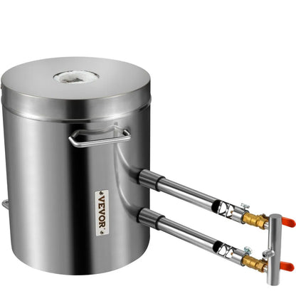 JHRJS12KG02A - Portable 12KG Propane Melting Furnace with Double Burners