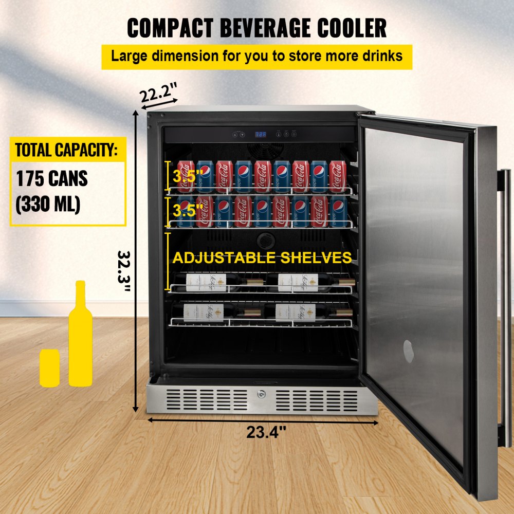 010309731878 - 5.3 cu.ft. Stainless Steel Built-in Beverage Cooler