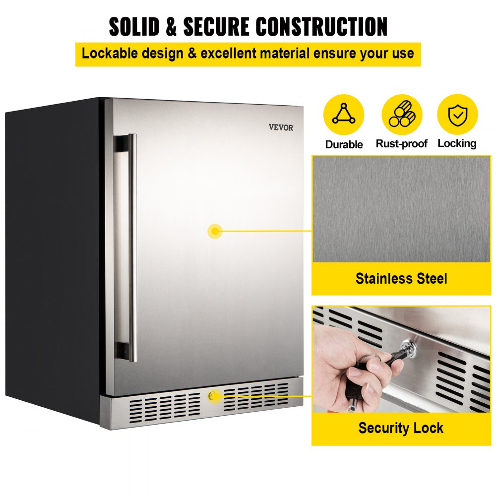 010309731878 - 5.3 cu.ft. Stainless Steel Built-in Beverage Cooler