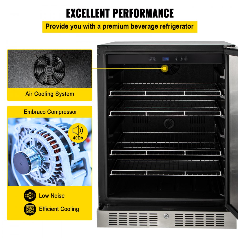 010309731878 - 5.3 cu.ft. Stainless Steel Built-in Beverage Cooler