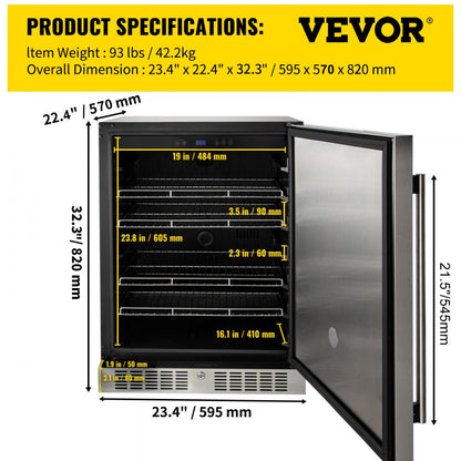 010309731878 - 5.3 cu.ft. Stainless Steel Built-in Beverage Cooler