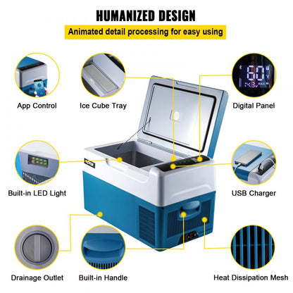 SH-C22 - 23 Quart VEVOR Portable Fridge with Digital Control
