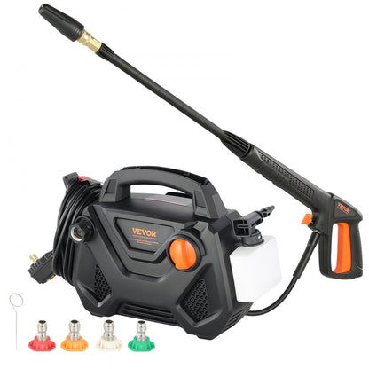HY49P - 2150 PSI Electric Pressure Washer with 20ft Hose & 5 Nozzles