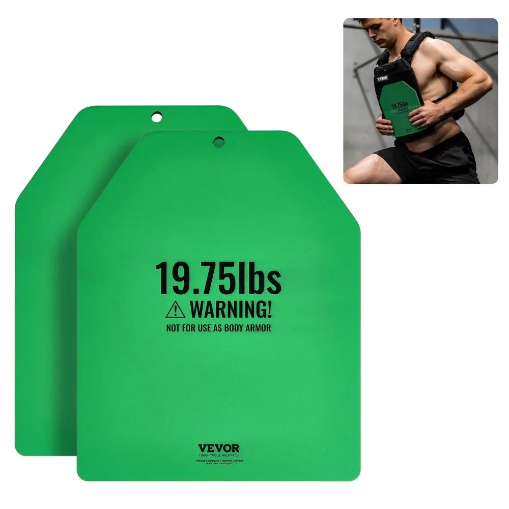 JSPB-19.75LB - Durable 2x19.75 LB Weight Plates for Enhanced Training