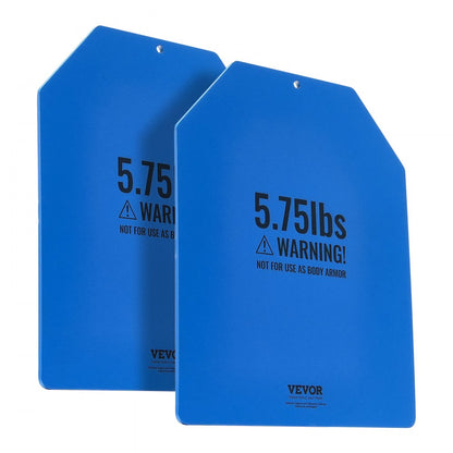 JSPB-5.75LB - Durable 2-Pack 5.75 lb Steel Weight Vest Plates