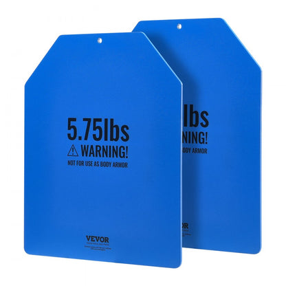 JSPB-5.75LB - Durable 2-Pack 5.75 lb Steel Weight Vest Plates