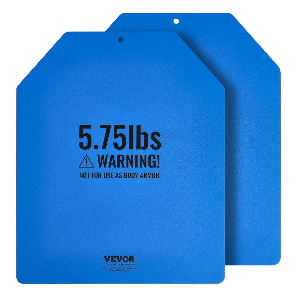 JSPB-5.75LB - Durable 2-Pack 5.75 lb Steel Weight Vest Plates