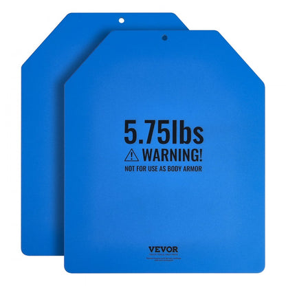 JSPB-5.75LB - Durable 2-Pack 5.75 lb Steel Weight Vest Plates