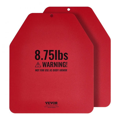 JSPB-8.75LB - Durable 8.75 lb Weight Plates for Vests (Pair)