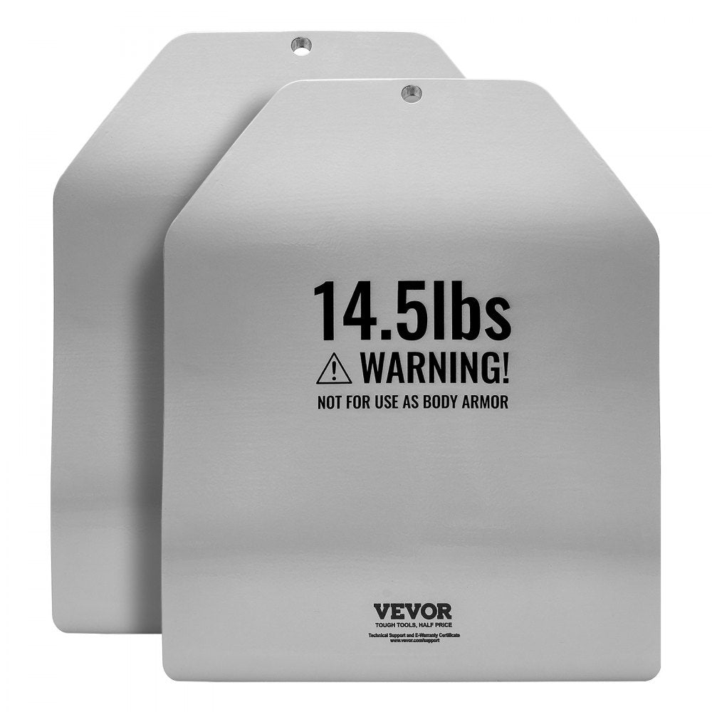 JSCB-14.5LB - Ergonomic 14.5 lb Curved Weight Vest Plates, 12.2x10 in