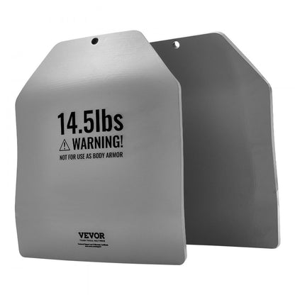 JSCB-14.5LB - Ergonomic 14.5 lb Curved Weight Vest Plates, 12.2x10 in