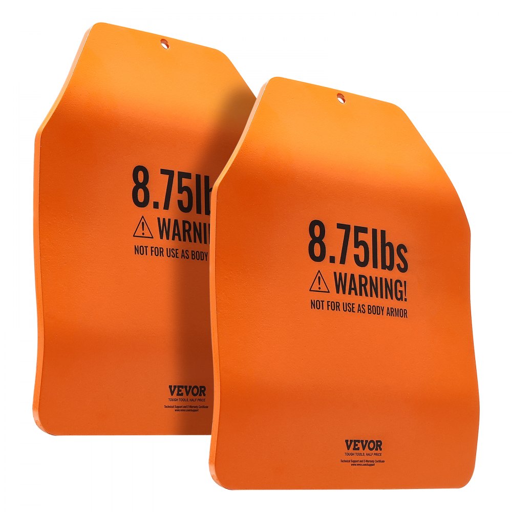 JSCB-8.75LB - Set of 2 Curved 8.75 LB Weight Vest Plates