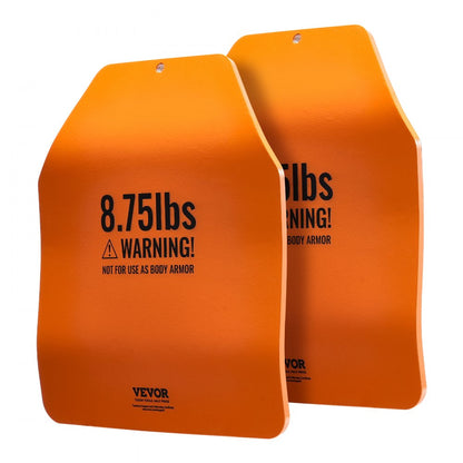 JSCB-8.75LB - Set of 2 Curved 8.75 LB Weight Vest Plates