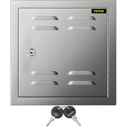 CGM-12x12IN - Premium 12"x12" Stainless Steel BBQ Access Door with Vents