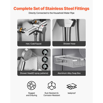 K2E01013 - 62" Stainless Steel Dog Bath Tub with Safety Ramp and Shower Head