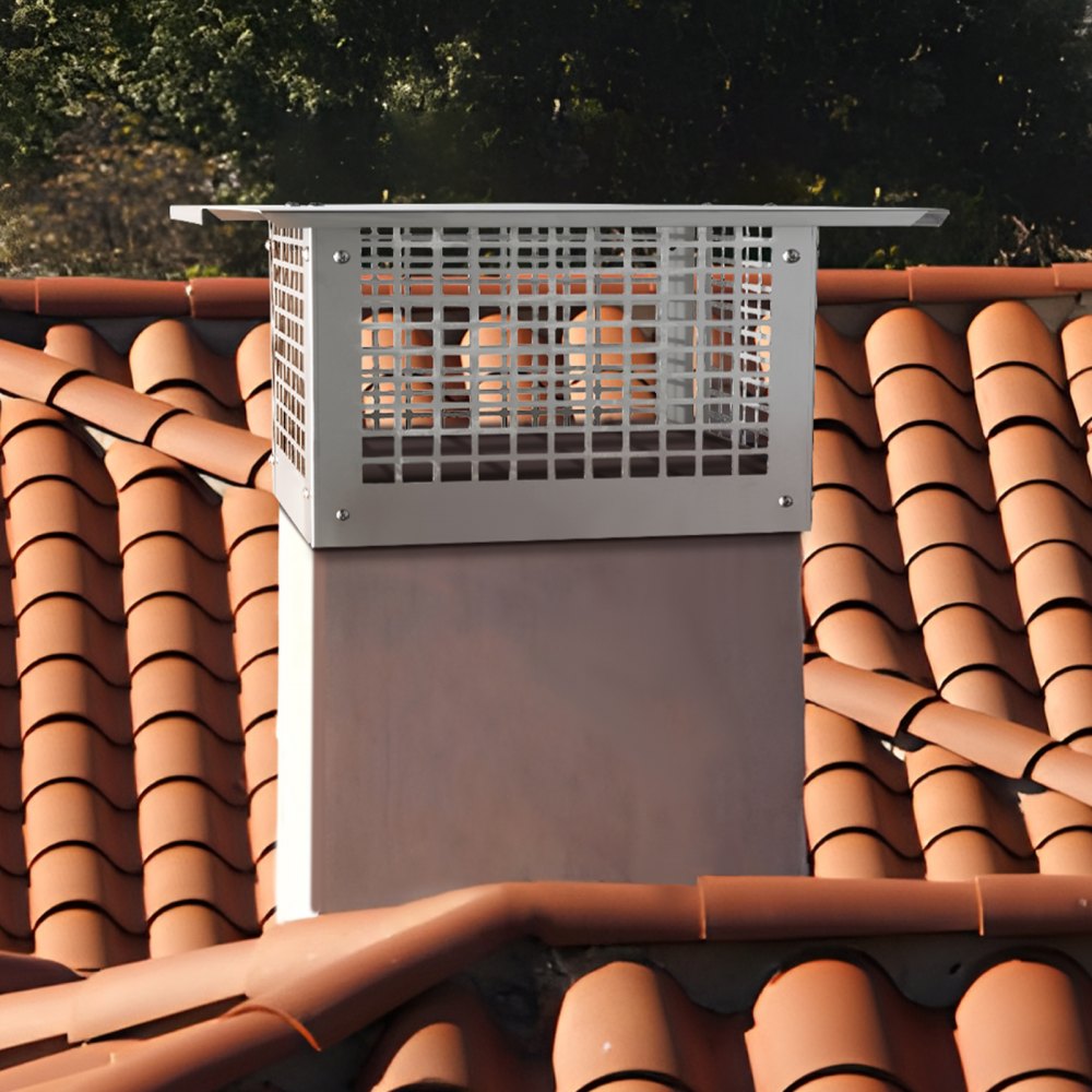 SSRC-9*13 - Durable 304 Stainless Steel Chimney Cap with Easy Installation