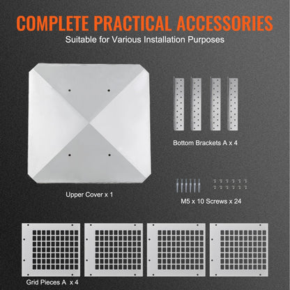 SSRC-9*9 - 9x9 Inch 304 Stainless Steel Chimney Cap for Weather Protection