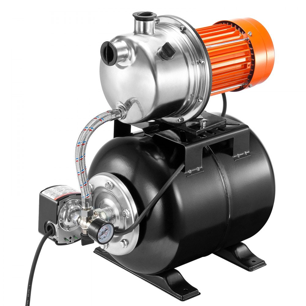 FSGP1000Cinox-2 - 1HP Shallow Well Pump, 1000GPH, 130FT Max Lift