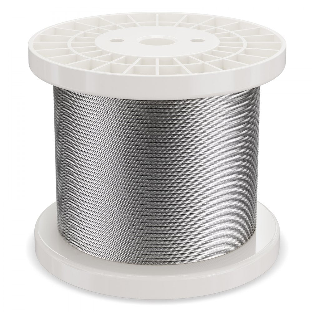 S1/8-600 - High-Strength 1/8" Stainless Steel Wire Rope for Outdoor Use