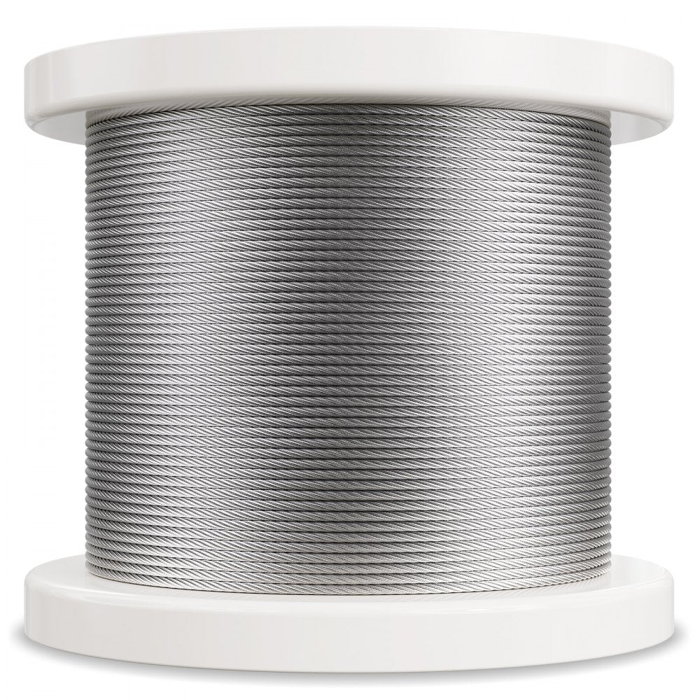 S1/8-600 - High-Strength 1/8" Stainless Steel Wire Rope for Outdoor Use