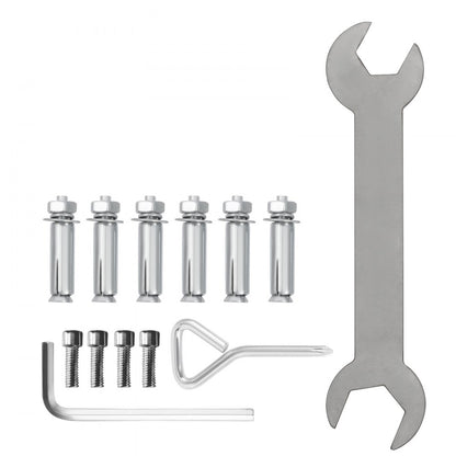 BXG-3STEP - Adjustable 304 Stainless Steel Handrail for 2-3 Steps, 441 lbs Capacity