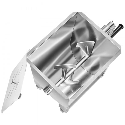 BME20 - 30lb Stainless Steel Meat Mixer with Adjustable Height & Easy Clean
