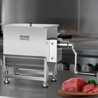 BME40 - 80 lb Stainless Steel Manual Meat Mixer for Efficient Mixing