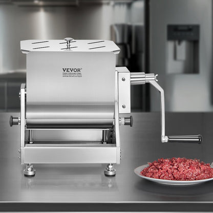 BME40-T - 80 lb Stainless Steel Tilt Meat Mixer for Sausage Making