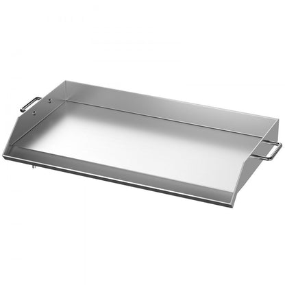 010591584047 - 36" x 22" Stainless Steel Griddle for BBQ & Cooking