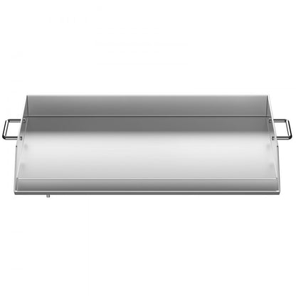 010591584047 - 36" x 22" Stainless Steel Griddle for BBQ & Cooking