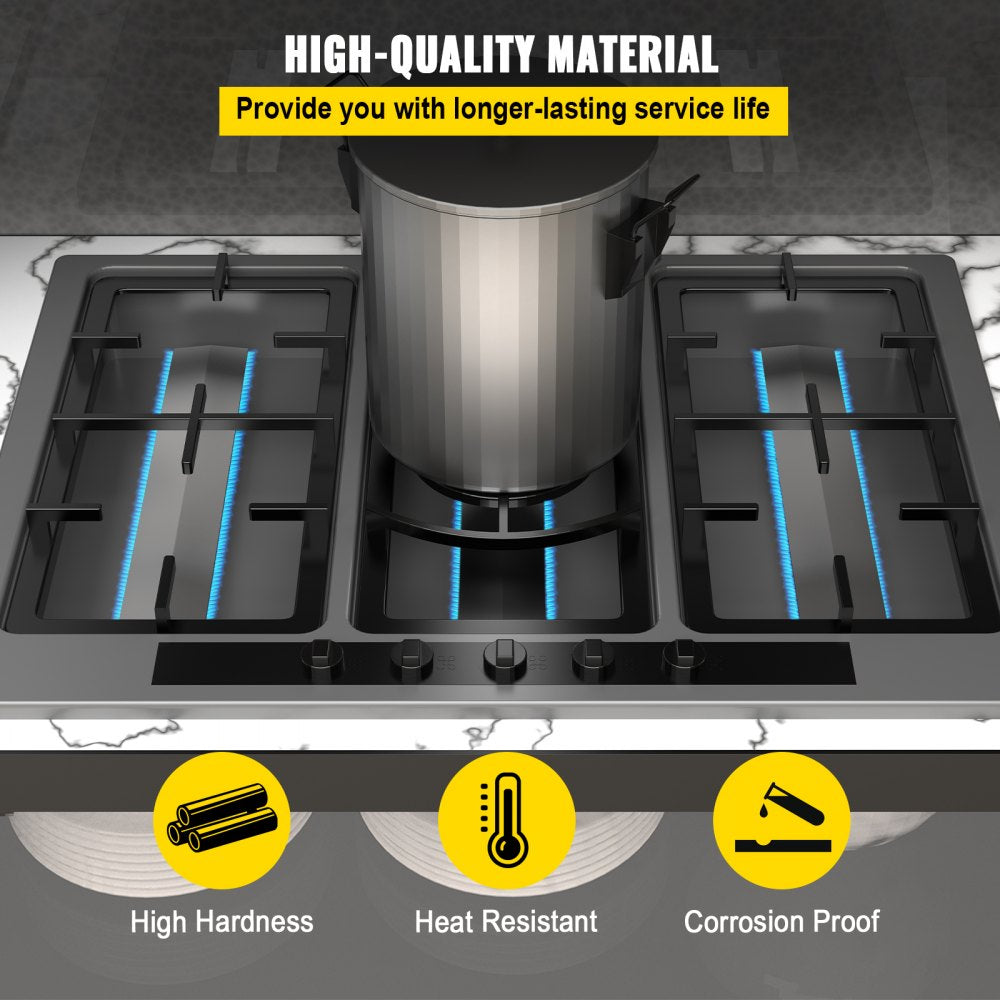 VV-TXBXGTDRSQ4-406MM - 15.9" Stainless Steel Grill Burner for Perfect BBQ Flame