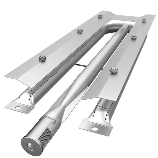 VV-UXBXGTDRSQ3-540MM - Stainless Steel U Burner, 21.7" x 6.9" for Grills