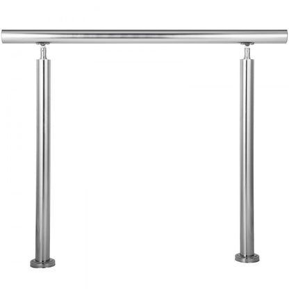 SLZ-100CM - Adjustable Stainless Steel Handrail for 2-3 Steps, 551 lbs Capacity