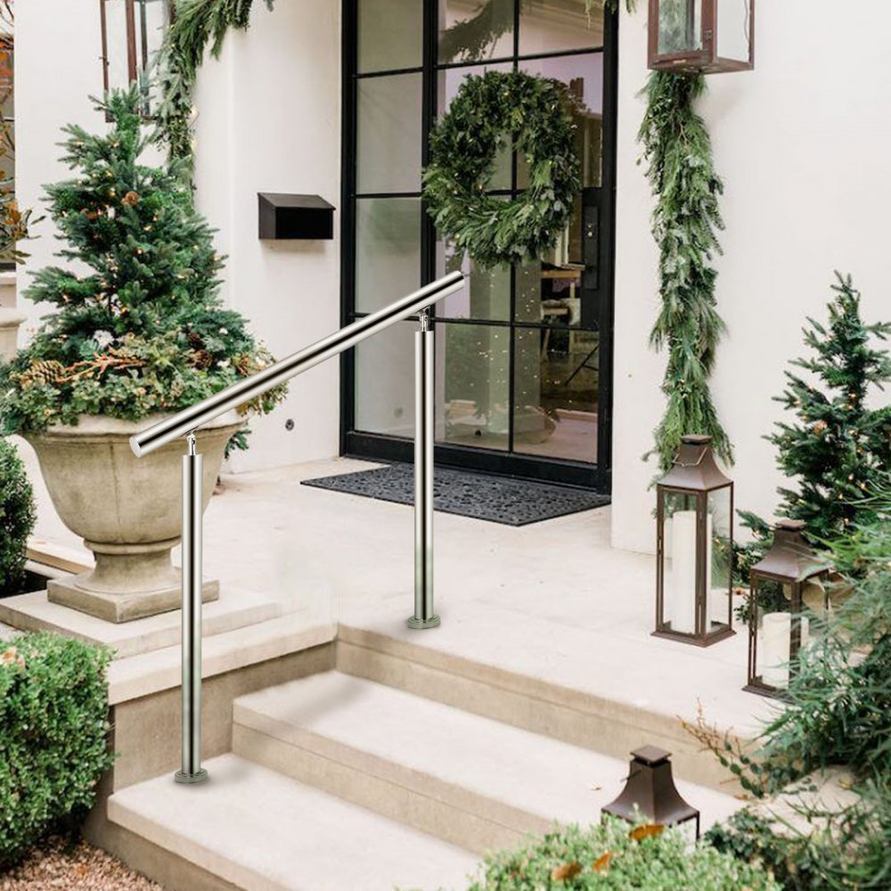 SLZ-80CM - Adjustable Stainless Steel Handrail, 32x34", Supports 551 lbs