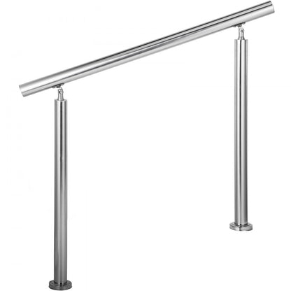 SLZ-80CM - Adjustable Stainless Steel Handrail, 32x34", Supports 551 lbs