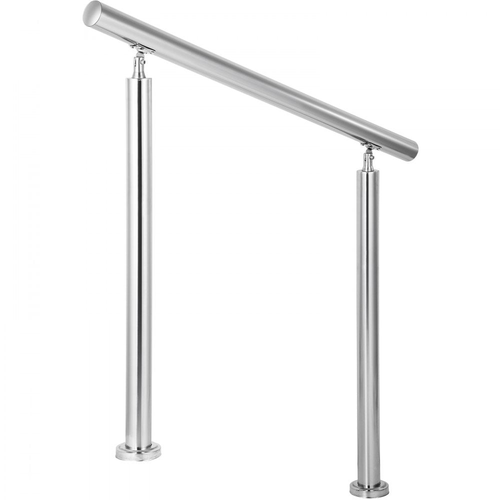 SLZ-80CM - Adjustable Stainless Steel Handrail, 32x34", Supports 551 lbs
